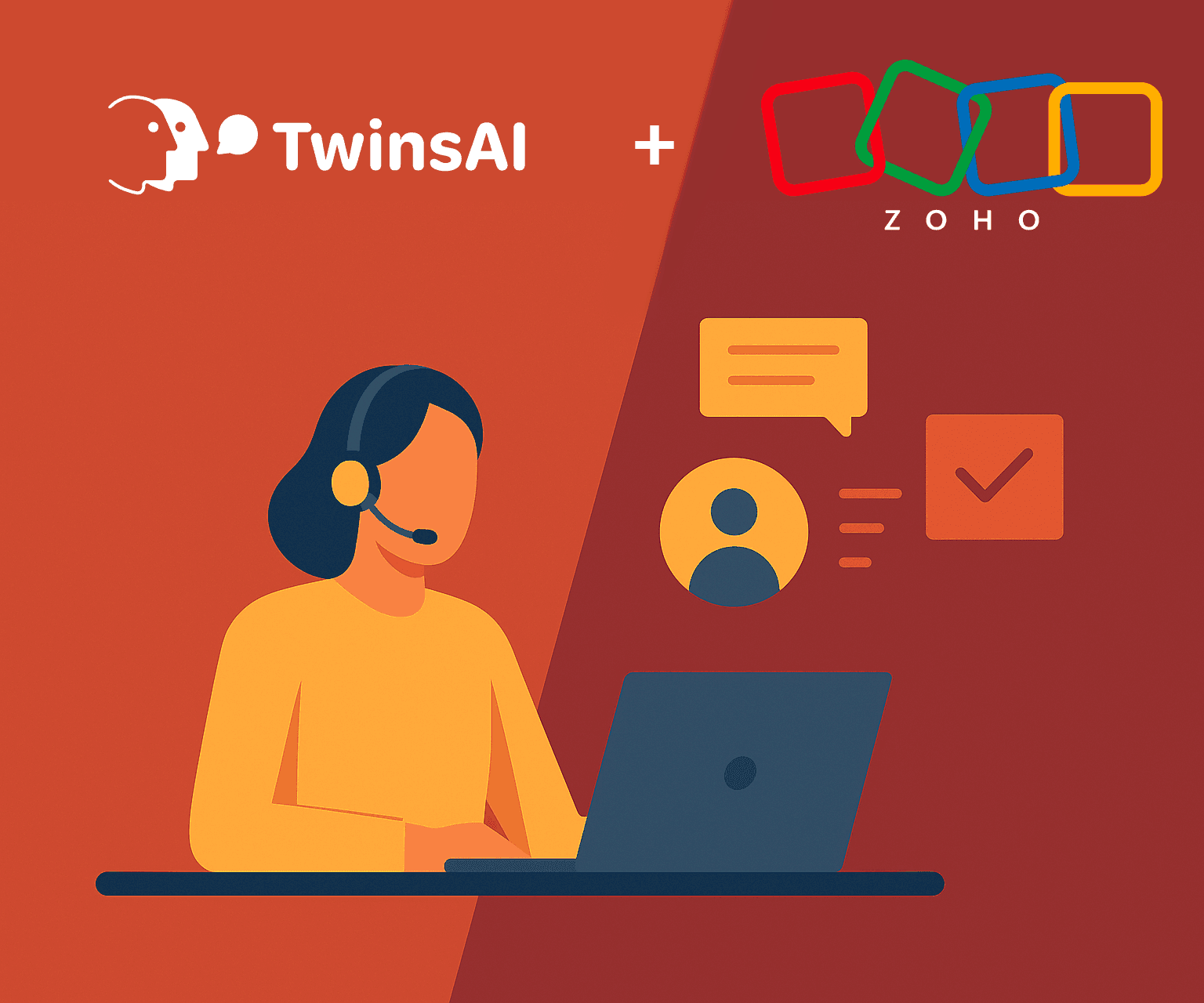 TwinsAI Launches Two Way Integration with Zoho CRM