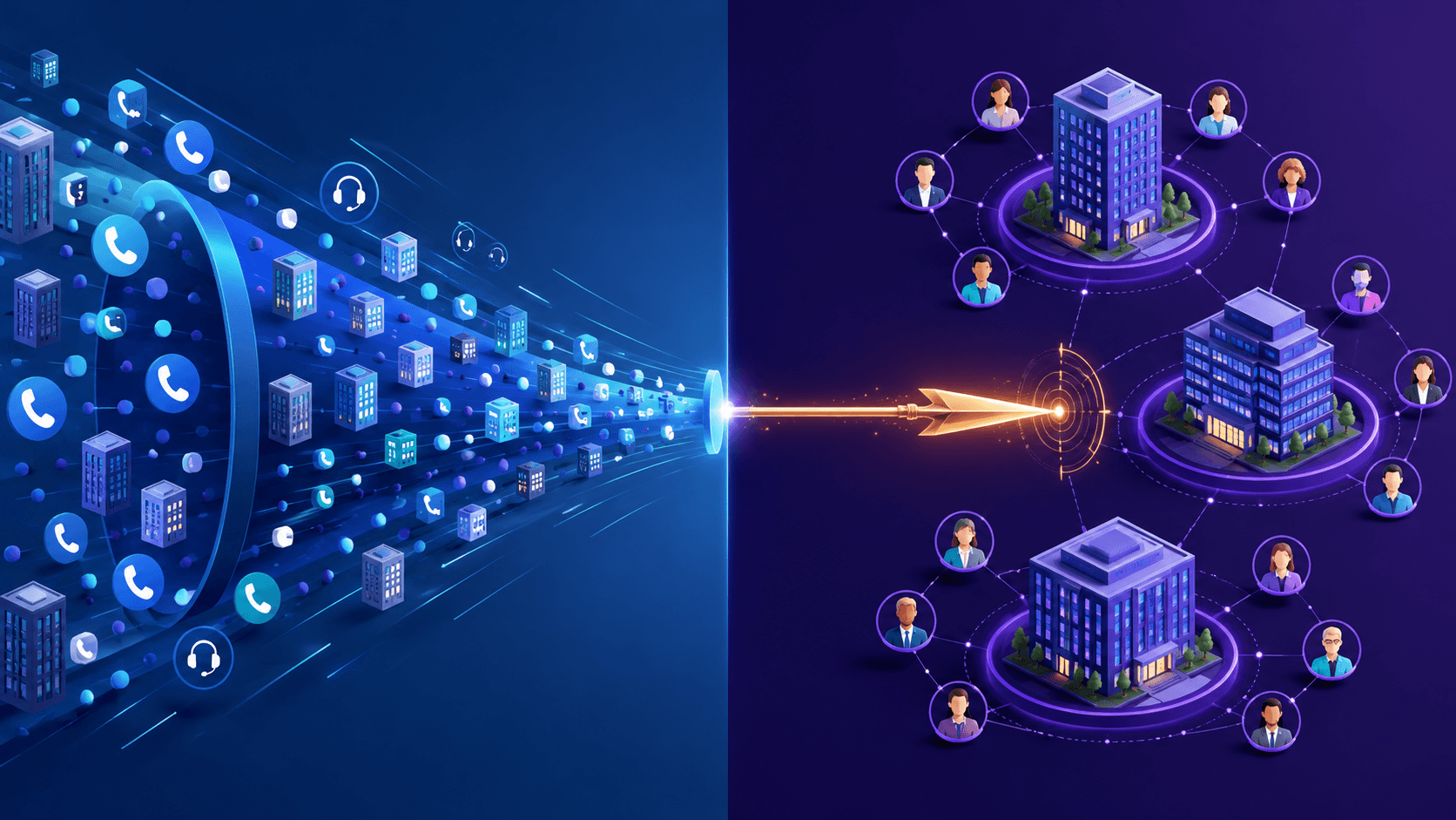 Outbound Dialing vs. ABM: Picking the Right Motion for Your TAM