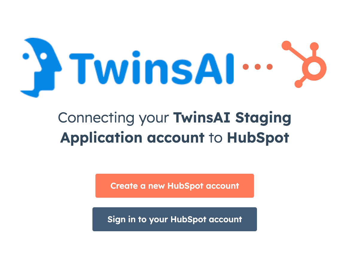 Sign in to your HubSpot account